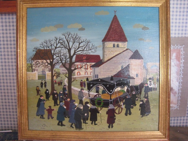 Enterrement à Merceuil