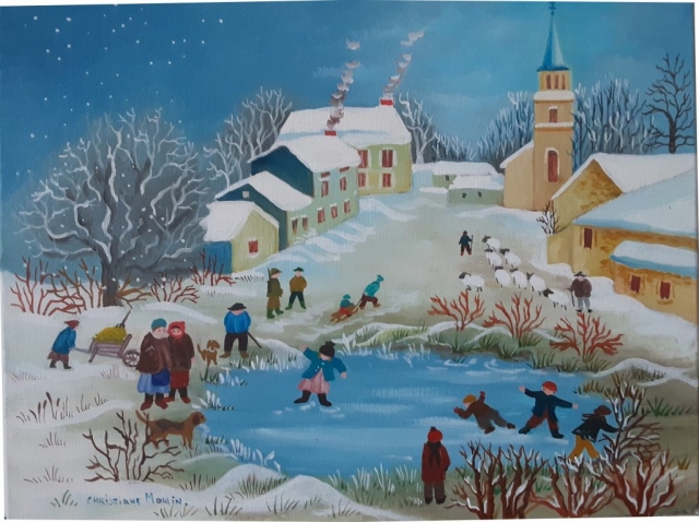 Hiver à Francheville