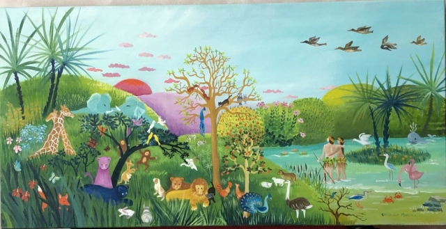Le jour d'Après - 2021 - Huile sur toile 40 x 80