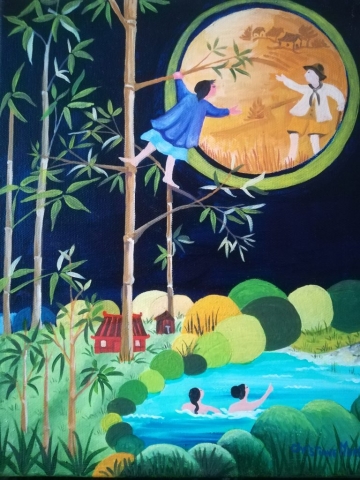 Le Bambou qui montait jusqu'à la Lune