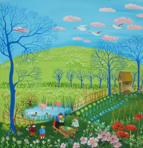Le Jardin au Printemps